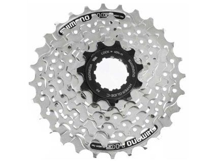 7-kazeta SHIMANO CS-HG41 11-28 zubů, stříbrná (Velikost 11-28)