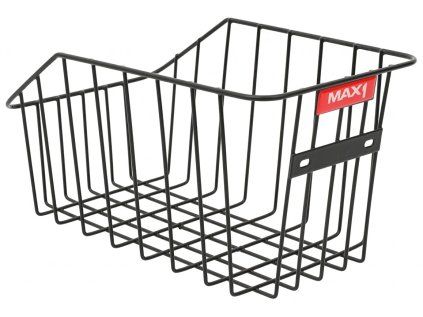 Koš zadní na kolo MAX1 (Barva černá, Velikost M)