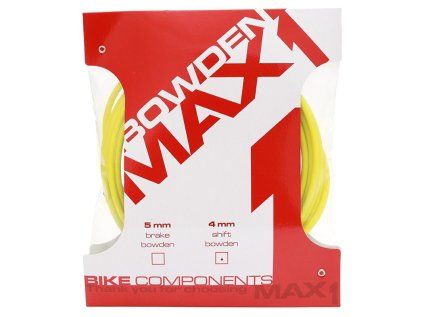 bowden MAX1 4 mm žlutý balení 3 m (Barva žlutá)