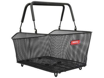 Koš zadní na kolo MAX1 Street s adaptérem MIK 2.0 (Barva černá)