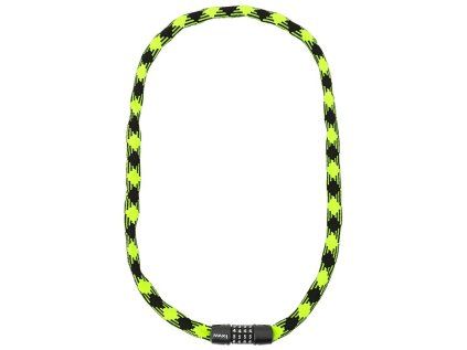 Řetězový zámek MAX1 Twist kódový 3,2x1200 mm (Barva černá, Velikost 1200mm)