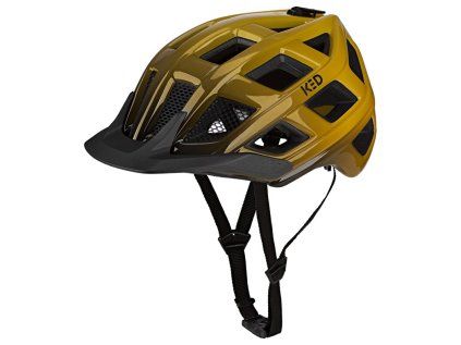 Přilba KED Crom (Barva žlutá / Amber Black matt, Velikost XL / 60-64 cm)
