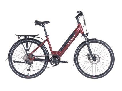 LEVIT CALVIA HD lowstep 26" 13 Ah 2025 (Velikost 17", Barva Garnet)