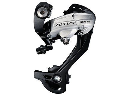 měnič SHIMANO Altus RDM370SGSS, 9 speed stříbrný, v krabičce (Velikost 9sp)