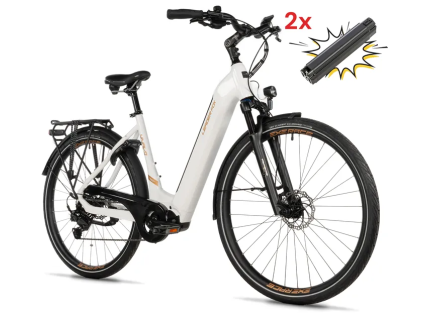 Leader Fox 28" VIVALO 540 Wh 2026 (Barva WHITE SHINY, Velikost 18")