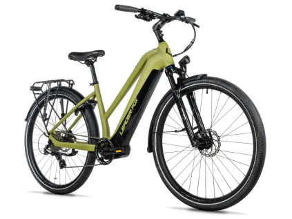 Leader Fox 28" EXETER LADY 540 Wh/15 Ah 2026 (Barva ARMY GREEN, Velikost 18")