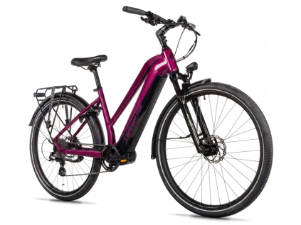Leader Fox 28" EXETER LADY 540 Wh/15 Ah 2026 (Barva VIOLET SHINY, Velikost 20")