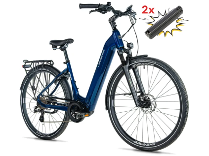 Leader Fox SAGA 28" 540 Wh/15Ah 2026 (Barva .Dark blue shiny, Velikost 20")