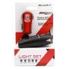 sada osvětlení SMART Polaris 200 / Superflash USB (Barva černá, Velikost dobíjecí)