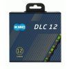 řetěz KMC DLC 12  v krabičce 126 čl. (Barva zeleno/černá, Velikost 12sp)