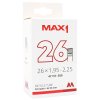 duše MAX1 26×1,95-2,125 (47/57-559) AV 36 mm (Velikost 26" ventil AV)
