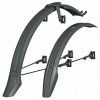 blatníky SKS Veloflexx 65 26-27,5" včetně vzpěr, černé (Barva černá, Velikost 26-27,5")