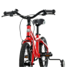 Leader Fox SANTO 16" UNI 2025 (Barva RED, Velikost 16"-od 100 do 115 cm a věkem 4-5 let.)