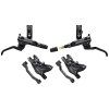 Brzda kotoučová SHIMANO Deore M6100 p+z (800+1600 mm) komplet bez kotoučů, (zadní J-kit) (Barva černá)