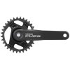 Kliky SHIMANO Cues FC-U4000-1, 175mm, 32 zubů, 11,10,9 speed, pro osu čtyřhran (Velikost 175mm / 32z)