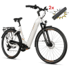 Leader Fox 28" VIVALO 540 Wh 2026 (Barva WHITE SHINY, Velikost 18")